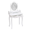 Coiffeuse - Penelope | Table de maquillage Chic Blanc