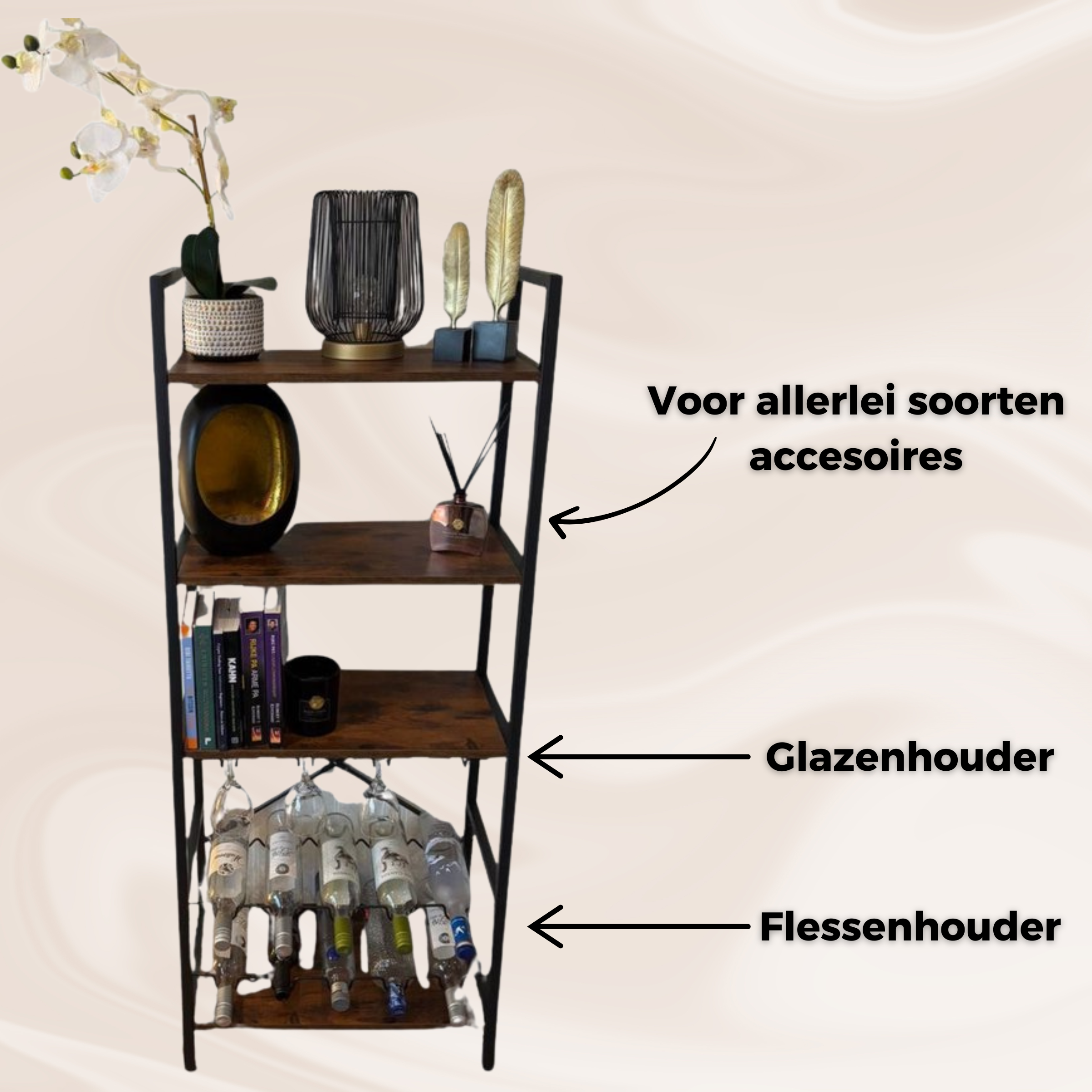 Het Industriële Wijnrek voor Jouw Perfecte Wijncollectie