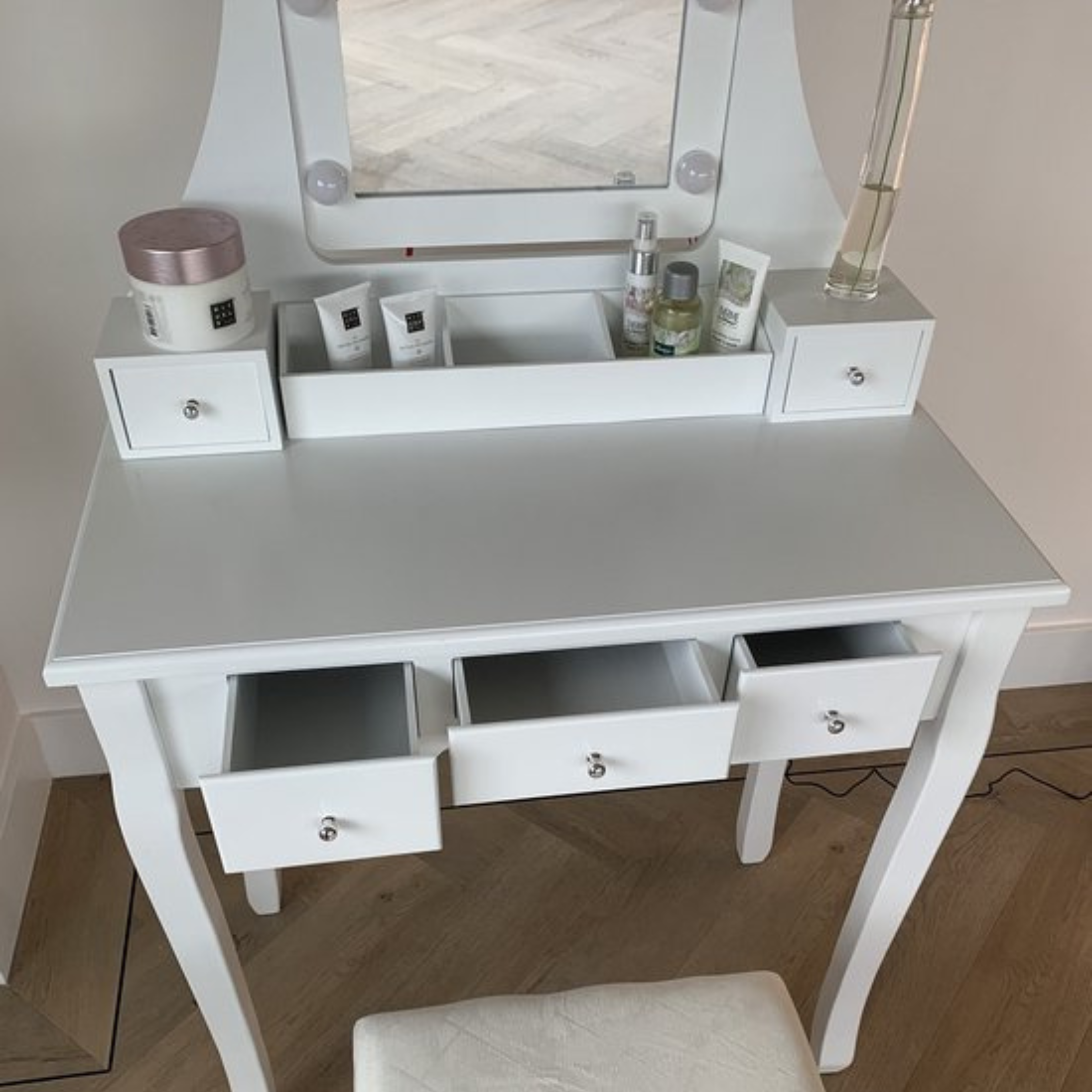 Kaptafel - Bella | Luxe Make up tafel Wit