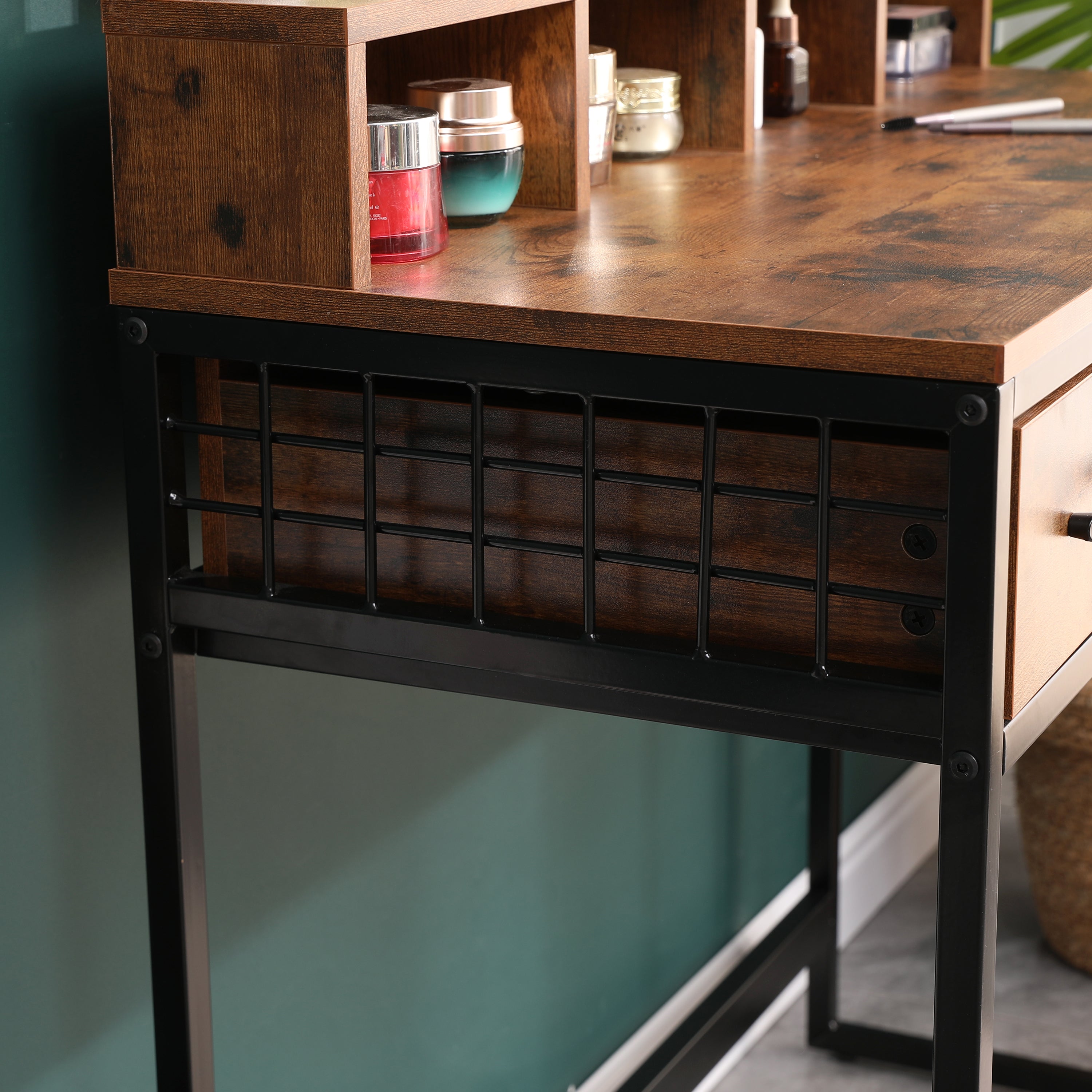 Coiffeuse - Bentley | Table de maquillage au look industriel 