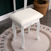 Coiffeuse - Penelope | Table de maquillage Chic Blanc