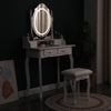 Coiffeuse - Penelope | Table de maquillage Chic Blanc