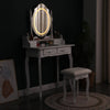 Coiffeuse - Penelope | Table de maquillage Chic Blanc