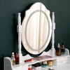 Coiffeuse - Penelope | Table de maquillage Chic Blanc